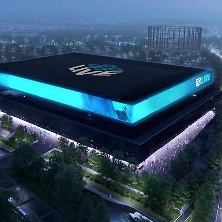 Manchester City Football Stadium View Esterno foto