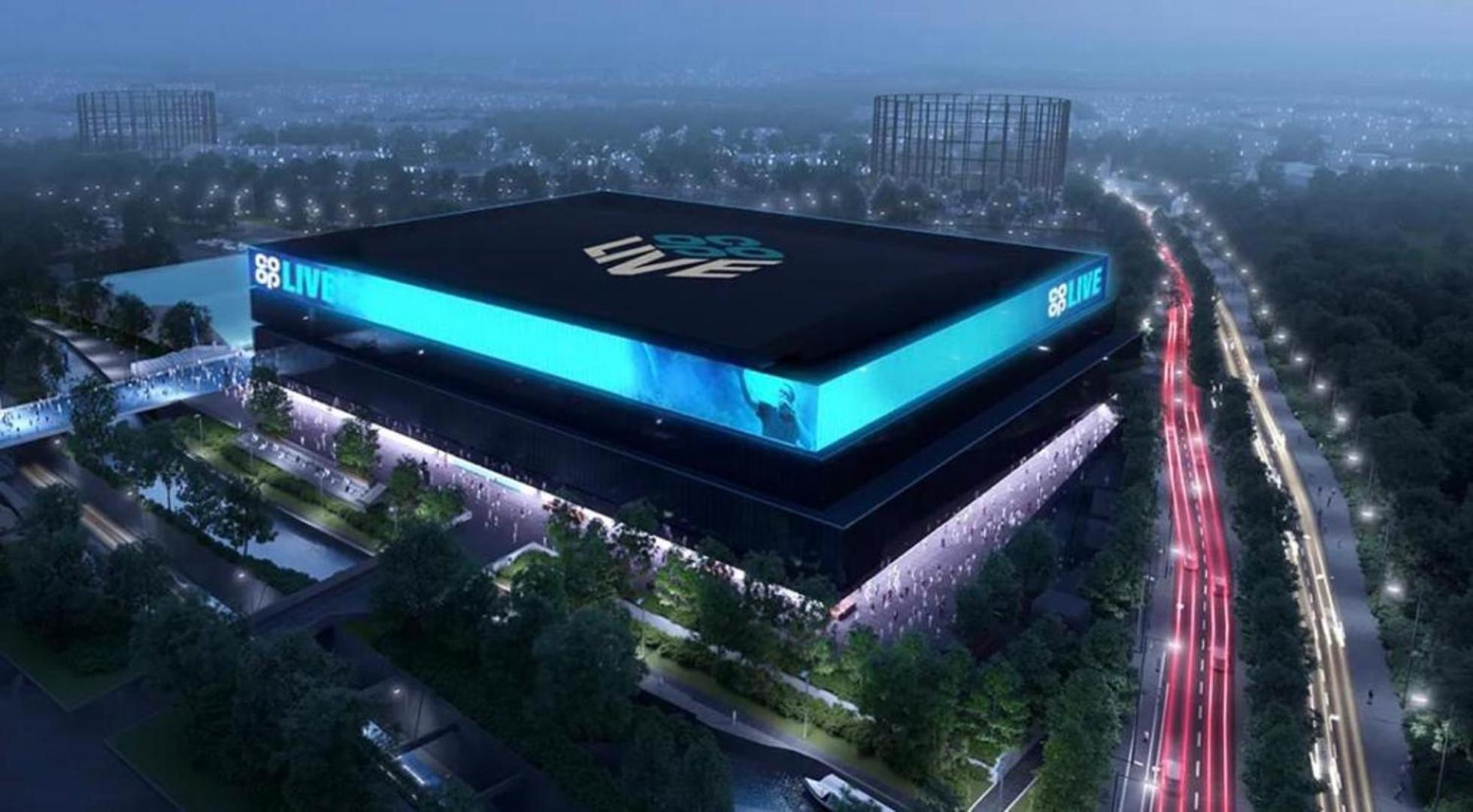 Manchester City Football Stadium View Esterno foto